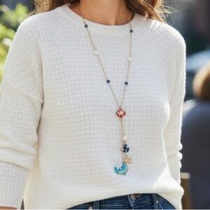 Finding Dory Nemo Dangle Charm Necklace includes Nemo, Dory, & Destiny